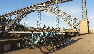 Tour de E-Bike Panorâmico pelo Rio Douro no Porto