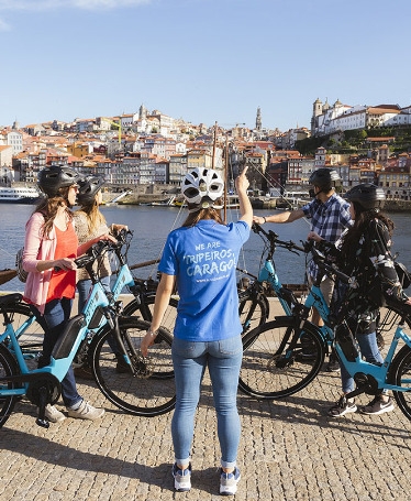 Panoramic E-Bike Tour along Porto's Douro River