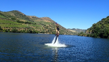 Flyboard no Rio Douro