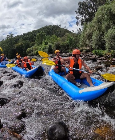 Cano-Rafting no Rio Paiva