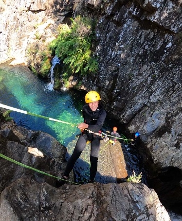 Canyoning no Rio de Frades