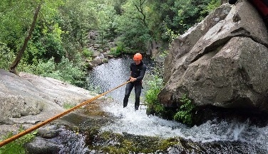 Canyoning no Rio de Frades