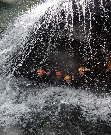 Canyoning no Rio de Frades