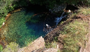 Canyoning no Rio de Frades
