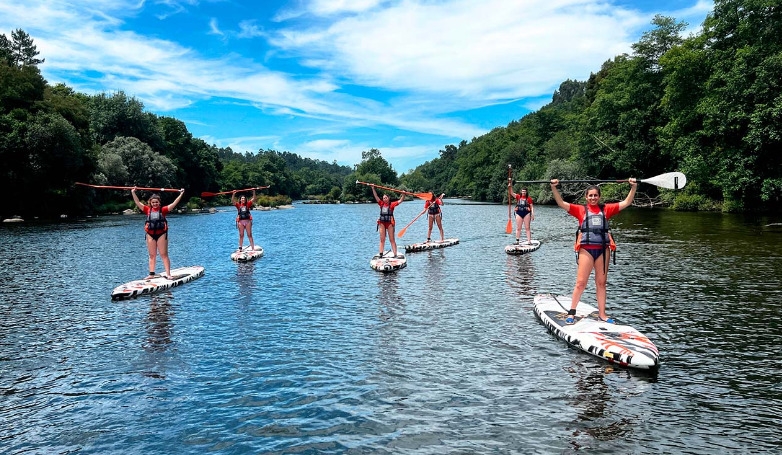Stand Up Paddle Tour on the Lima River