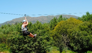 Zip Line, Tree Climbing, and Archery in Alto Minho