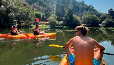 Douro River Kayak Tour from Praia da Lomba