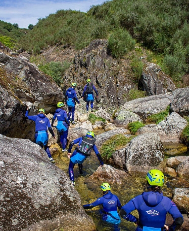 Canyoning no Parque Nacional da Peneda-Gerês