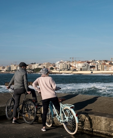 Passeio de bicicleta